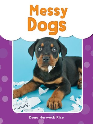 cover image of Messy Dogs Read-along ebook